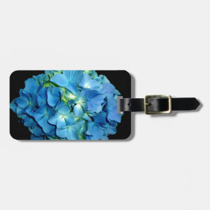 Blue Hydrangea Luggage Tag