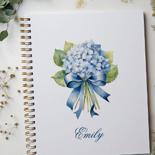 Blue Hydrangea Maid of Honour Proposal Planner