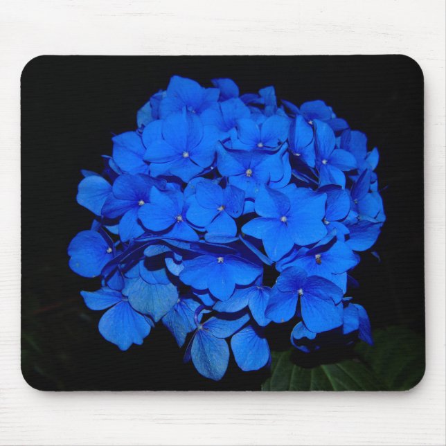 Blue Hydrangea Mousepad (Front)