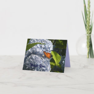 Blue Hydrangea Note Card