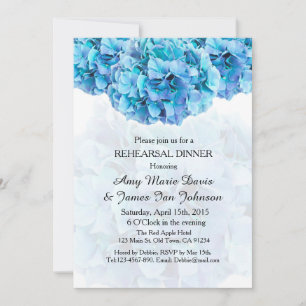 Blue hydrangea rehearsal dinner invite hydrangea3