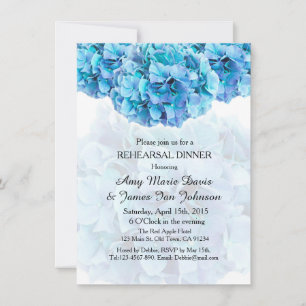 Blue hydrangea rehearsal dinner invite hydrangea3