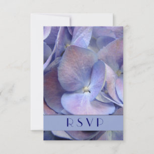 Blue Hydrangea RSVP Announcement