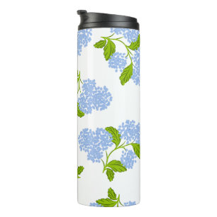 Blue Hydrangea Thermal Tumbler