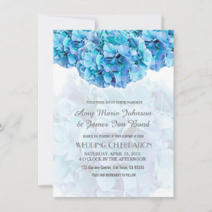 Blue hydrangea wedding invitations hydrangea3