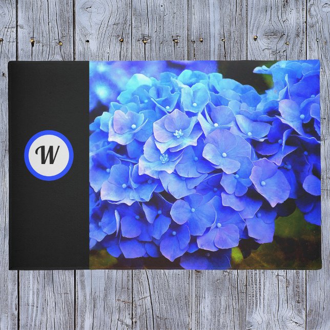 Blue Hydrangeas Personalised Door Mat (Creator Uploaded)