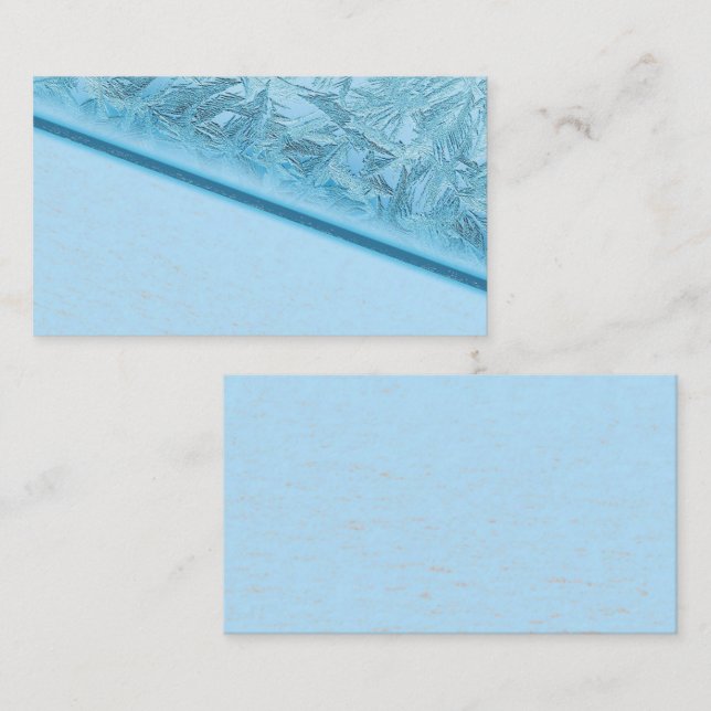 Blue Ice Business Card (Front/Back)