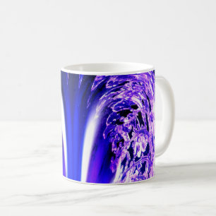Blue ice coffee mug