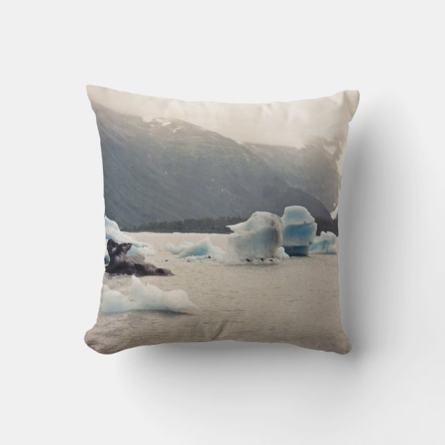 Blue Ice Cushion (Front)