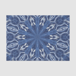 Blue Ice design Tissue Paper