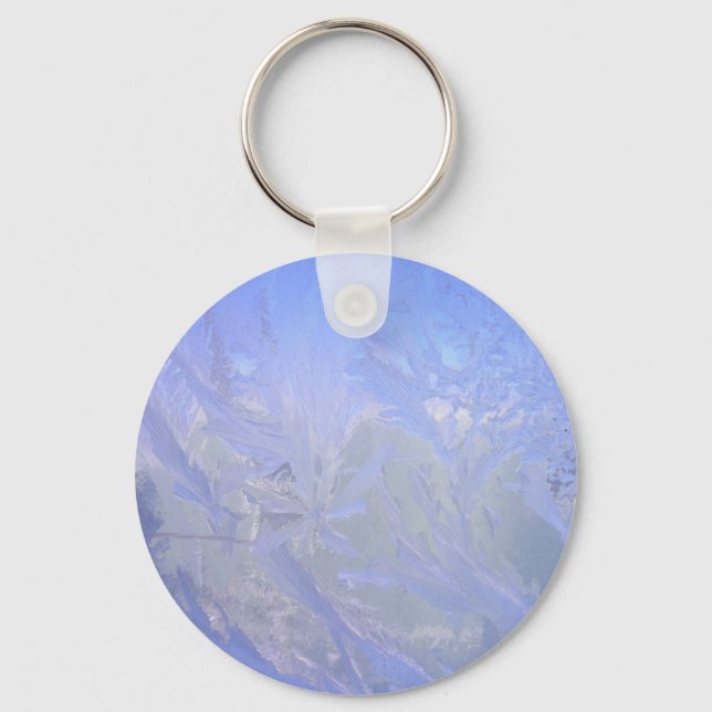 Blue ice key ring (Front)