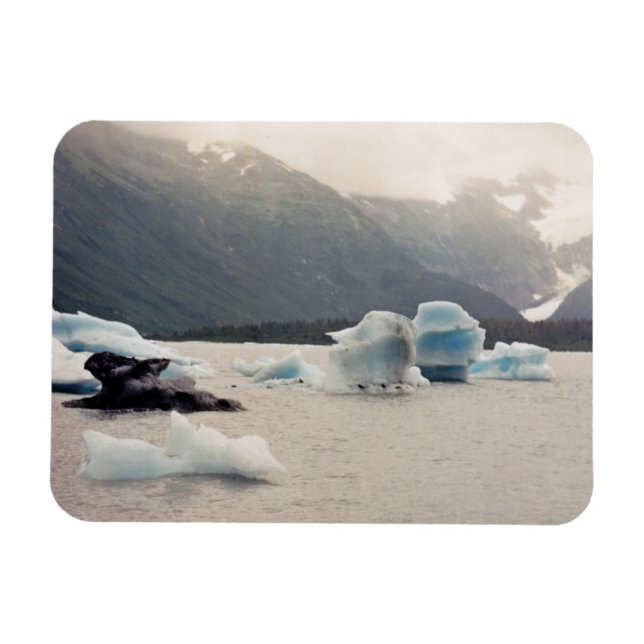 Blue Ice Magnet (Horizontal)