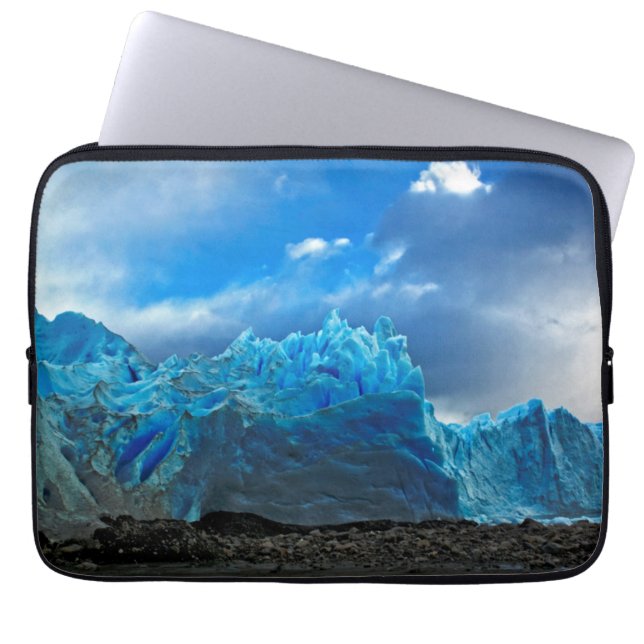 Blue Ice - Perito Moreno Laptop Sleeve (Front)