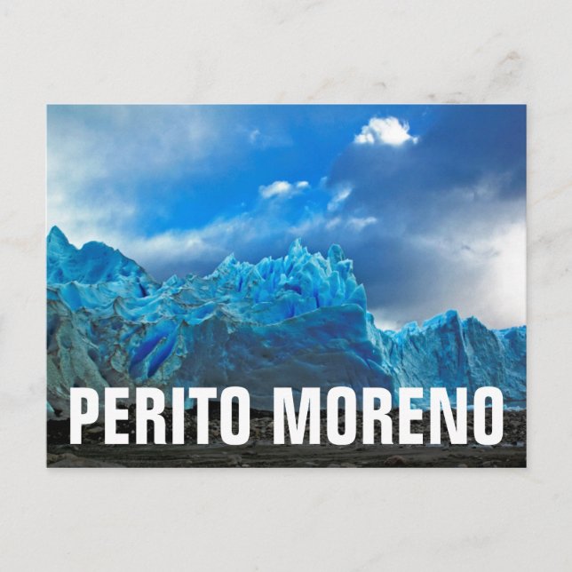 Blue Ice - Perito Moreno Postcard (Front)