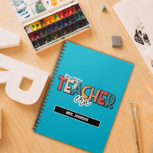 Blue in my teacher era quote notebook