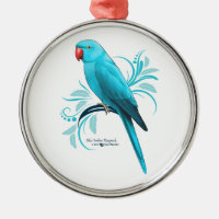 Blue Indian Ringneck Parrot