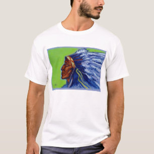 blue Indian T-Shirt