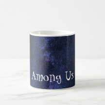 Blue Infinite Galaxy  Coffee Mug