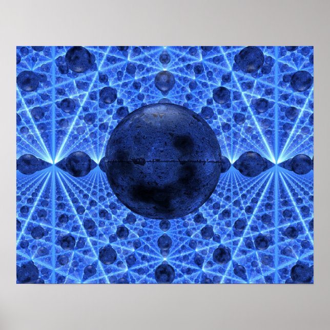 Blue Infinity Poster (Front)