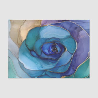 Blue Ink Tissue Paper II