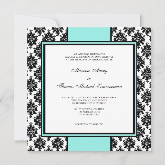 Blue Invitations (Front)