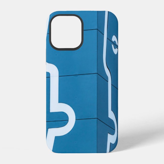 Blue iPhone Case (Back)