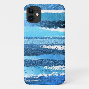 Blue iPhone / iPad cover with soft purine