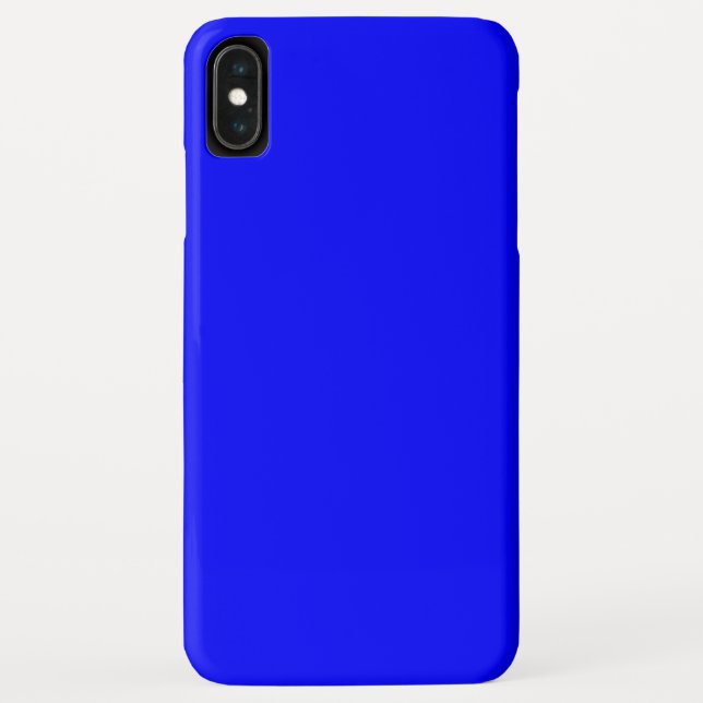 Blue iPhone XS Max Case (Back)