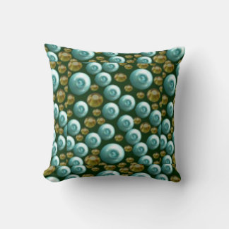 Blue Irah Throw Design Cushion