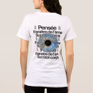 Blue Iris Eye – Window of the Soul Graphic Tee