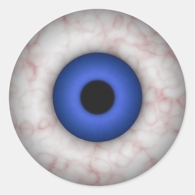 Blue Iris Eyeball Sticker (Front)