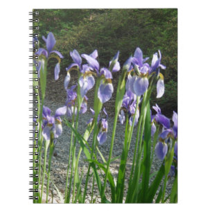 Blue Iris Notebook