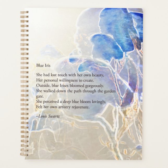 Blue Iris Planner (Front)