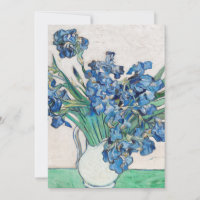 Blue Irises by Vincent Van Gogh Fine Art