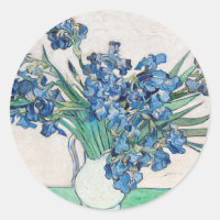 Blue Irises by Vincent Van Gogh Fine Art