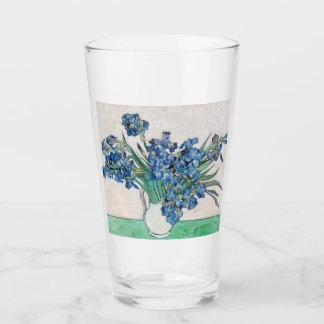 Blue Irises by Vincent Van Gogh Fine Art Glass