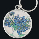Blue Irises by Vincent Van Gogh Fine Art Key Ring<br><div class="desc">Beautiful fine art painting of blue irises by Vincent Van Gogh. Visit our store to find more beautiful Van Gogh paintings.</div>