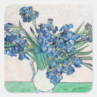 Blue Irises by Vincent Van Gogh Fine Art