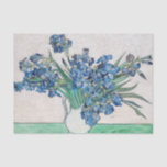 Blue Irises by Vincent Van Gogh Fine Art Tissue Paper<br><div class="desc">Beautiful fine art painting of blue irises by Vincent Van Gogh. Visit our store to find more beautiful Van Gogh paintings.</div>