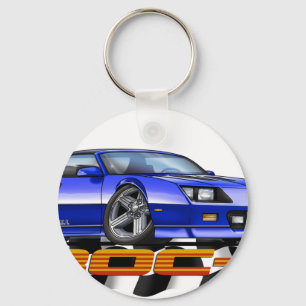 Blue IROC Z Key Ring
