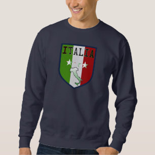 Blue Italia Crest Sweatshirt