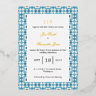 Blue Italian tile Mediterranean