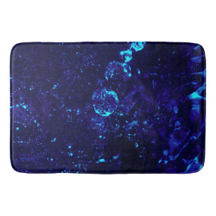 Blue Jacuzzi Bath Bubbles-Large Bath Mat