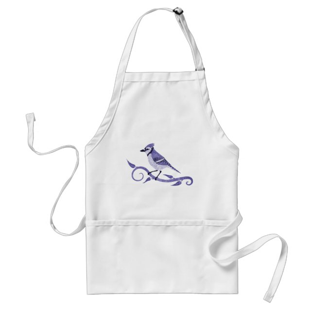 Blue Jay Apron (Front)
