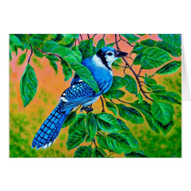 Blue Jay Card (Front Horizontal)