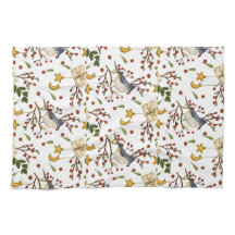 Blue Jay, Cookies, Red Berries,  Presents, Winter