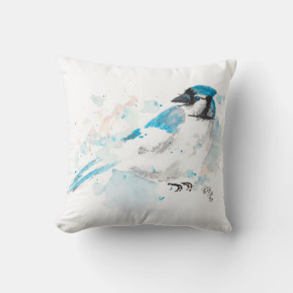 Blue Jay Cushion
