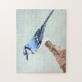 Blue Jay Jigsaw Puzzle