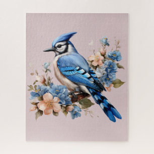 Blue Jay Jigsaw Puzzle