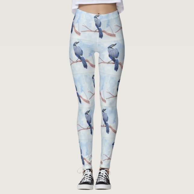 Blue Jay Leggings (Front)